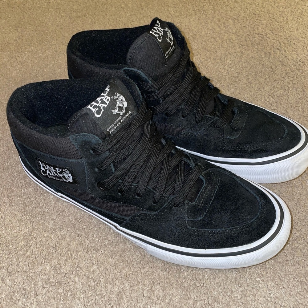 Vans half cab pro size 10